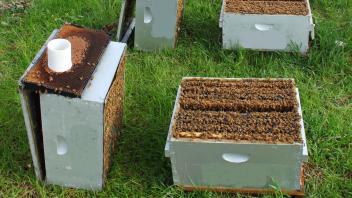 Tubes on frames in the field